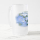 NEMOPHILA（Baby Blue Eyes） フロストグラスビールジョッキ (正面左)