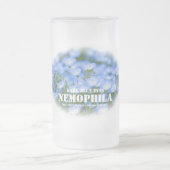 NEMOPHILA（Baby Blue Eyes）  フロストグラスビールジョッキ (中央)