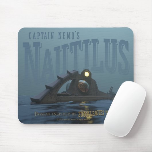 Nemo's Nautilus Mousepad大尉の マウスパッド (マウス)