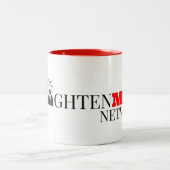 NENの大きいコーヒー・マグ ツートーンマグカップ (中央)