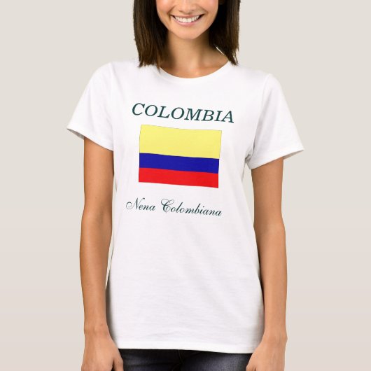 Nena Colombiana Tシャツ (正面)