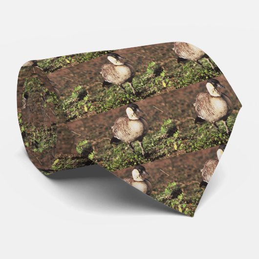 Neneのガチョウ(ハワイのガチョウ) ネクタイ (ロール)