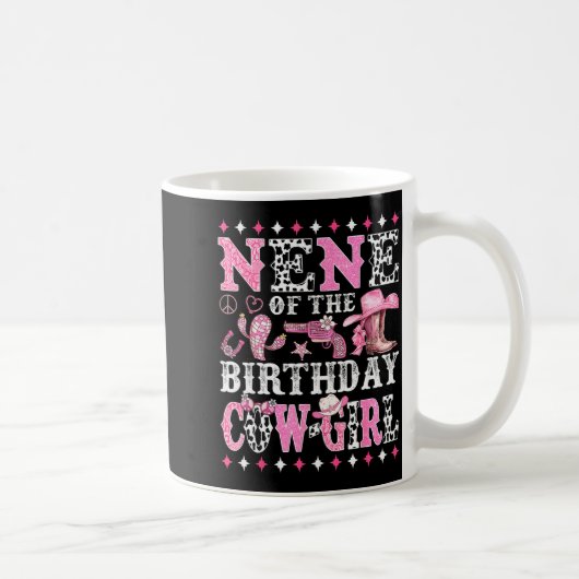 Nene Of The Birthday Cowgirl Rodeo Western Country コーヒーマグカップ (右)