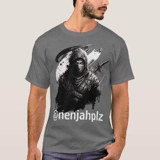 @nenjahplz黒いTシャツ Tシャツ