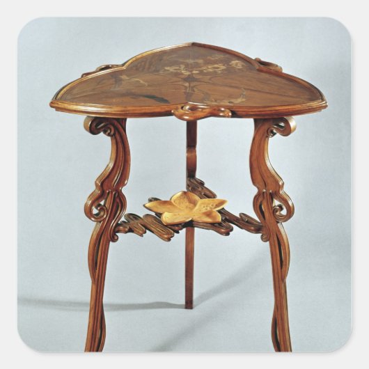 Nenupharサイドテーブル, c.1900 スクエアシール (正面)