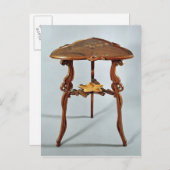 Nenupharサイドテーブル, c.1900 ポストカード (正面/裏面)