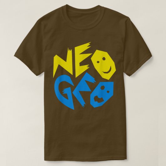 NEO GEOビデオゲームコンソール – レトロビデオアーケードGa Tシャツ (デザイン正面)