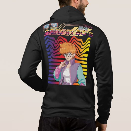 NEO NERD  パーカ (裏面)