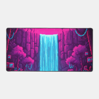  Neo-Nomad Pixel Nature Desk Pad - Cybernetic デスクマット