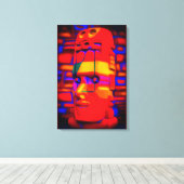 Neo-Polynesian キャンバスプリント (インサイチュ (ウッドフロア))