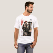 Neo Tokyo Files 004 -アニメサイバーパンクテクウェア Tシャツ (正面フル)