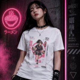 Neo Tokyo Files 008 – Noodle District | ラーメン・アニム トライブレンドＴシャツ