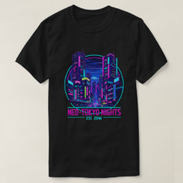 Neo-Tokyo Nights 2046 Tシャツ