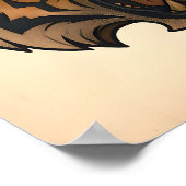 Neo-Traditional Tattoo Flash Sheet Matte  Art ポスター (角)