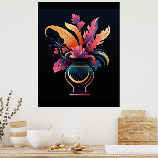 NEO VASE #1 ポスター (キッチン)