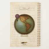 Neo-World Traveler ビクトリアン Atlas Explorerのログ プランナー手帳 (裏面)