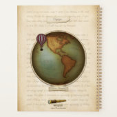 Neo-World Traveler ビクトリアン Atlas Explorerのログ プランナー手帳 (裏面)