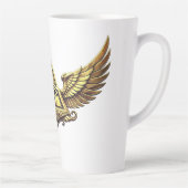 NeoAnkh Egyptian Eye of Horus Gold Winged Pyramid カフェラテマグ (右)