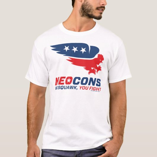 Neocon Chickenhawkのロゴ Tシャツ (正面)