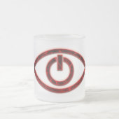 Neolution -フロストの赤孤児の黒いマグ フロストグラスマグカップ (中央)