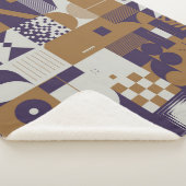 Neomodern aesthetics of brutalism design poster co シェルパブランケット (3/4)