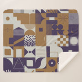 Neomodern aesthetics of brutalism design poster co シェルパブランケット (正面(横))