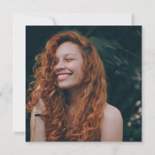 Neon モダン 2023写真卒業パーティー招待状 招待状 (裏面)