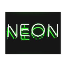 NEON – 緑のネオンサイン
