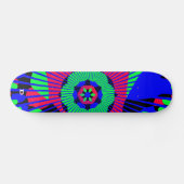 Neon Abstract Dd Brand Skateboard スケートボード (横)