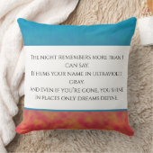 Neon Afterlight クッション (ブランケット)