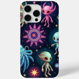 Neon Alien Creatures iPhone/iPad Case  iPhone 15 Pro Maxケース