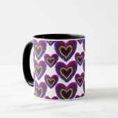 Neon Anatomical Heart iPhone / iPad case マグカップ (正面左)