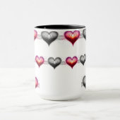 Neon Anatomical Heart iPhone / iPad case マグカップ (中央)