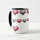 Neon Anatomical Heart iPhone / iPad case マグカップ (正面左)