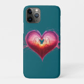 Neon Anatomical Heart iPhone / iPad case Case-Mate iPhoneケース (裏)