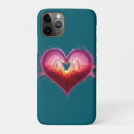 Neon Anatomical Heart iPhone / iPad case iPhone 11 Proケース