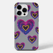 Neon Anatomical Heart iPhone / iPad case iPhoneケース (裏面)