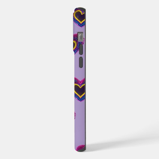 Neon Anatomical Heart iPhone / iPad case iPhoneケース (左側面)