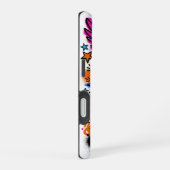 Neon Angel vs Devil Graffiti iPhone 16 case 16ケース (右側面)