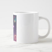 Neon Autumn Vibes ジャンボコーヒーマグカップ (右)
