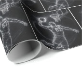 Neon Basketball Player Number 67 ラッピングペーパー (ロールコーナー)