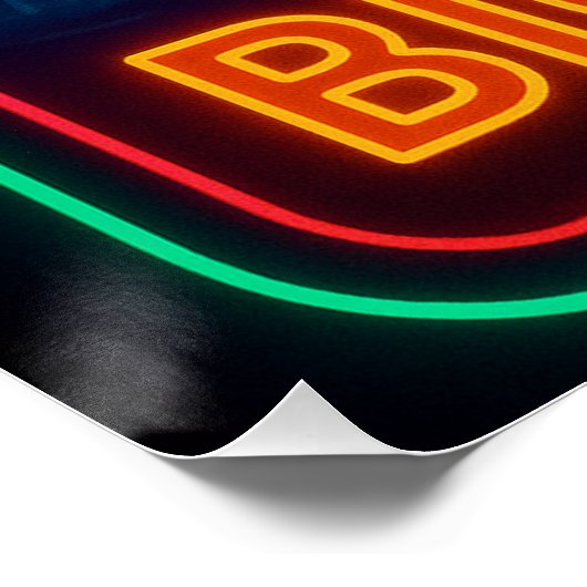 Neon Bighorn Poster ポスター (コーナー)