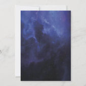 Neon Bowling Invitation for Birthday Party Retro 招待状 (裏面)