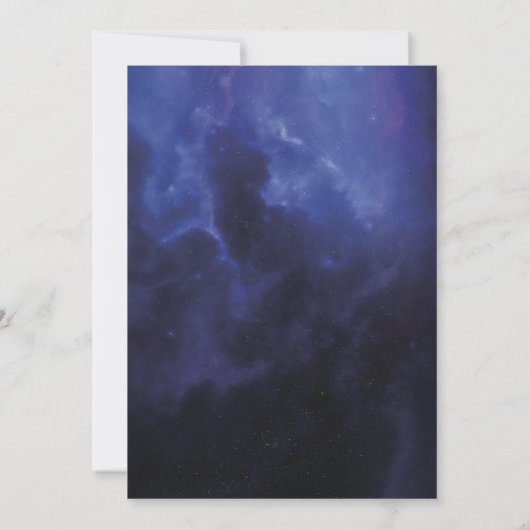 Neon Bowling Invitation for Birthday Party Retro 招待状 (裏面)