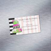 Neon Cactus Business Card マグネット名刺 (インサイチュ)