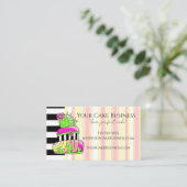 Neon Cactus Business Card 名刺 (スタンド正面)