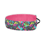 Neon Camouflage Pattern アスレチックヘッドバンド (右)
