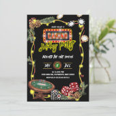 Neon Casino Holiday Party 招待状 (スタンド正面)