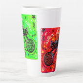 Neon Cat Coffee   カフェラテマグ (正面)