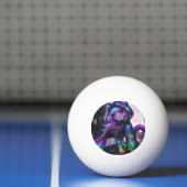 Neon Catgirl Table Tennis Vibes 卓球ボール (ネット)